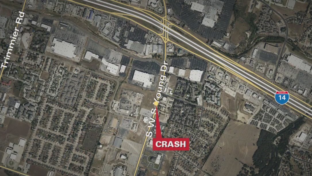 2 hurt in crash with police car in Killeen